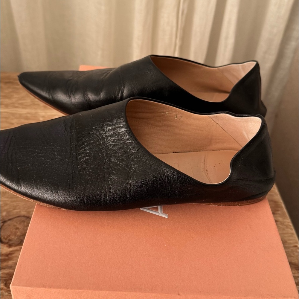Acne Black Leather Mules - Picture 7 of 7